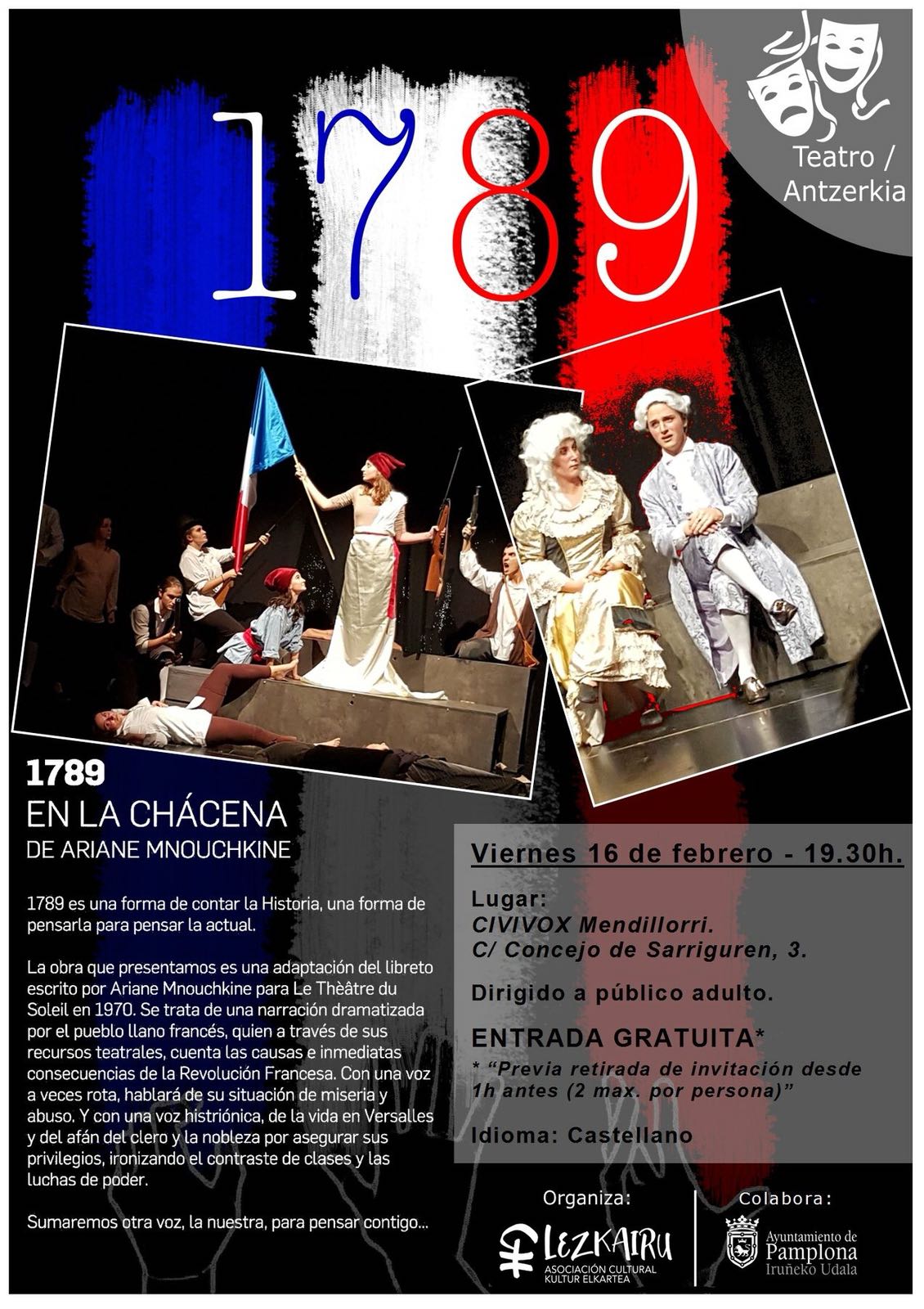 Teatro: 1789 el 16 de febrero