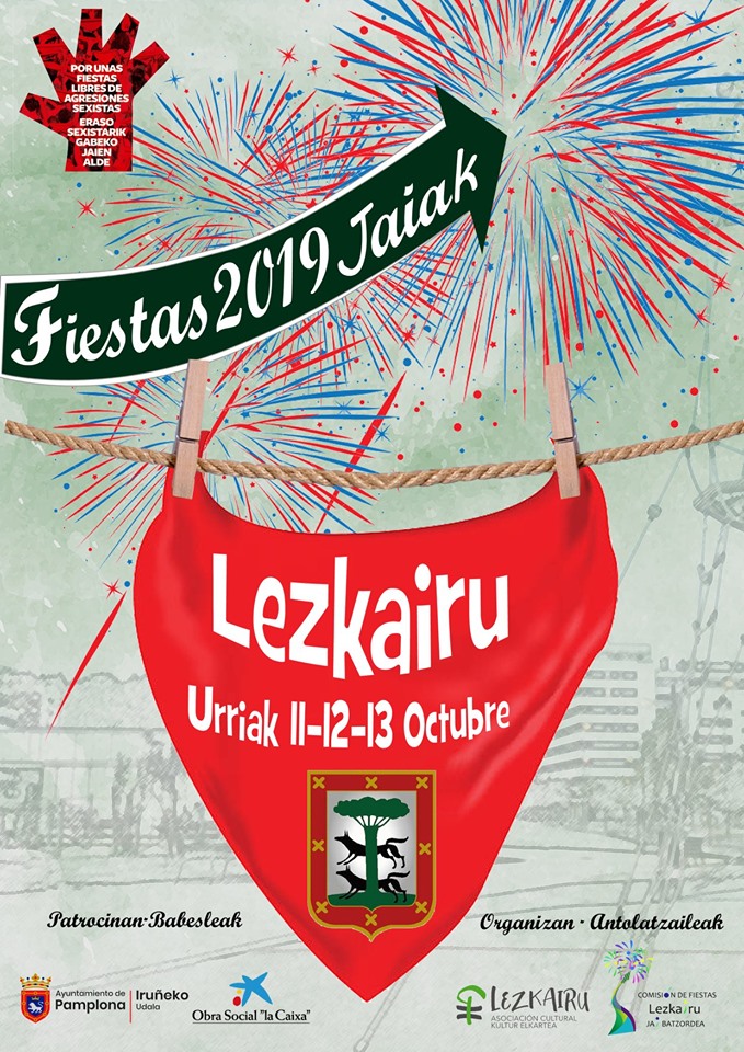 Nota de prensa Fiestas Lezkairu 2019