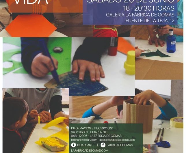 Taller artístico intergeneracional en La Fábrica de Gomas. Sábado 20 de junio