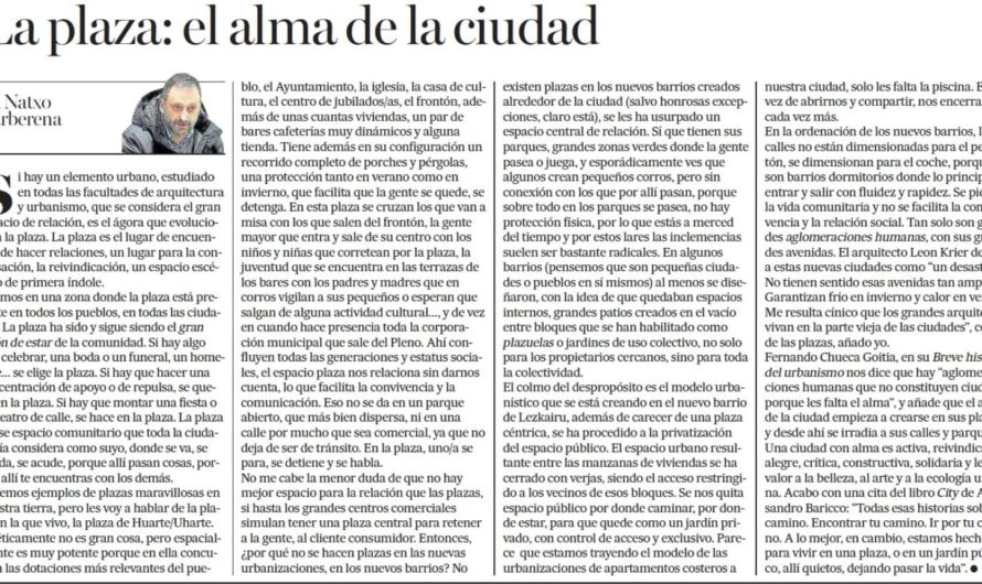 La plaza: el alma de la ciudad