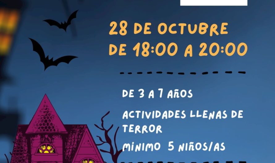 Fiesta infantil de Halloween, organizada por Lezkairu Educa