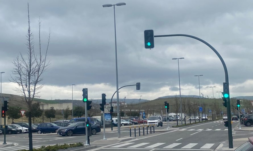 Nuevos semáforos en Valle de Egüés