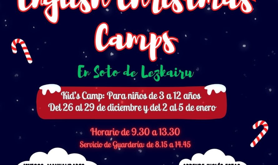 Campamento en inglés en Navidades West End Idiomas
