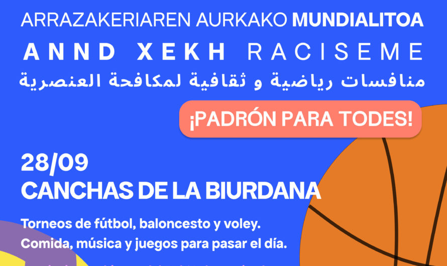 III edición del Mundialito Antirracista de Iruñerria