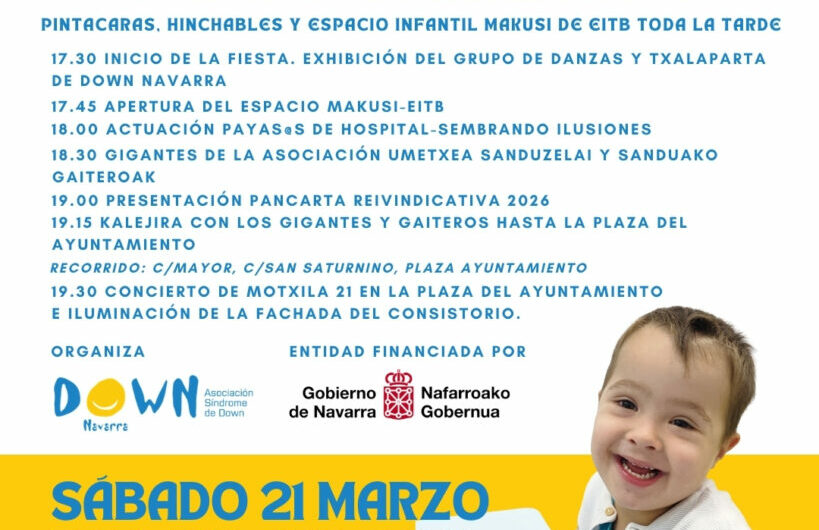 21 de marzo: día mundial del Síndrome de Down. Actividades.