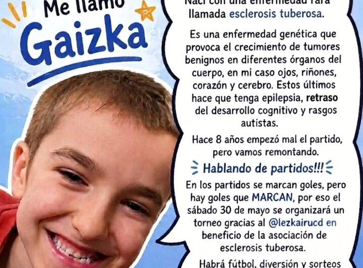 30 de mayo: Torneo solidario Lzk. Goles que marcan